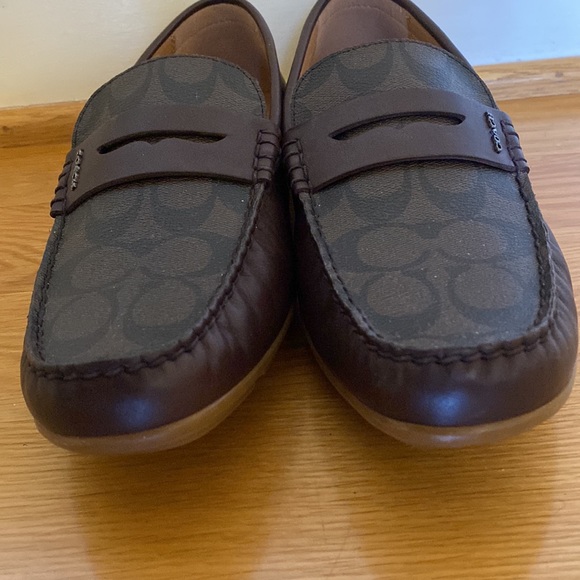 NIB Mens Coach Mott Driver Loafer Brown Size 8.5 - Picture 3 of 7